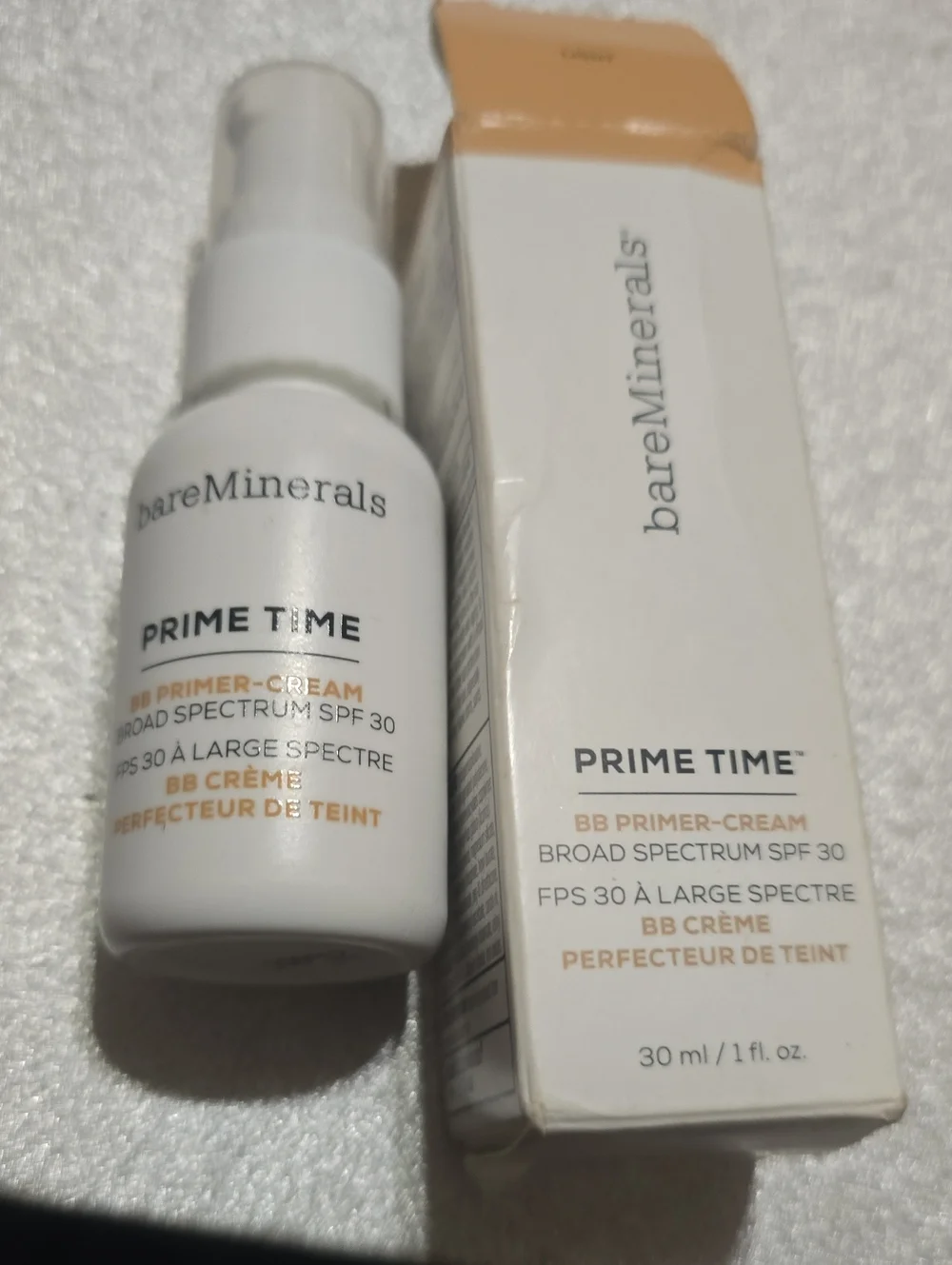🧚‍♀️LIGHT BareMinerals RARE Prime Time BB Primer-Cream SPF 30 NWT